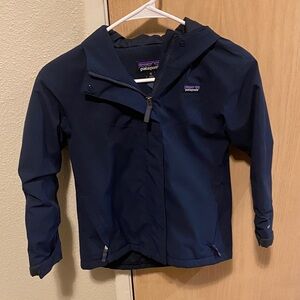 Patagonia Kids' Dark Blue Raincoat